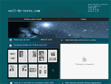 Tablet Screenshot of oeil-de-verre.com